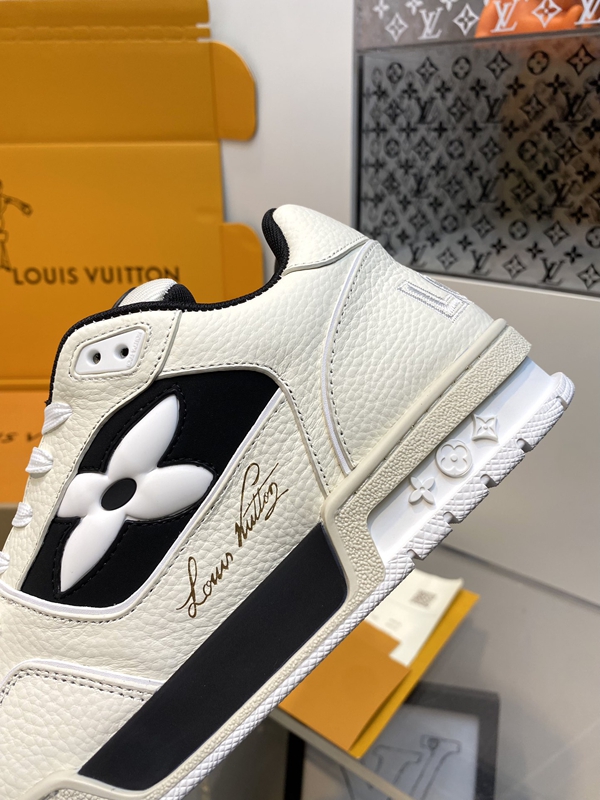 ルイヴィトン靴素材ディテール